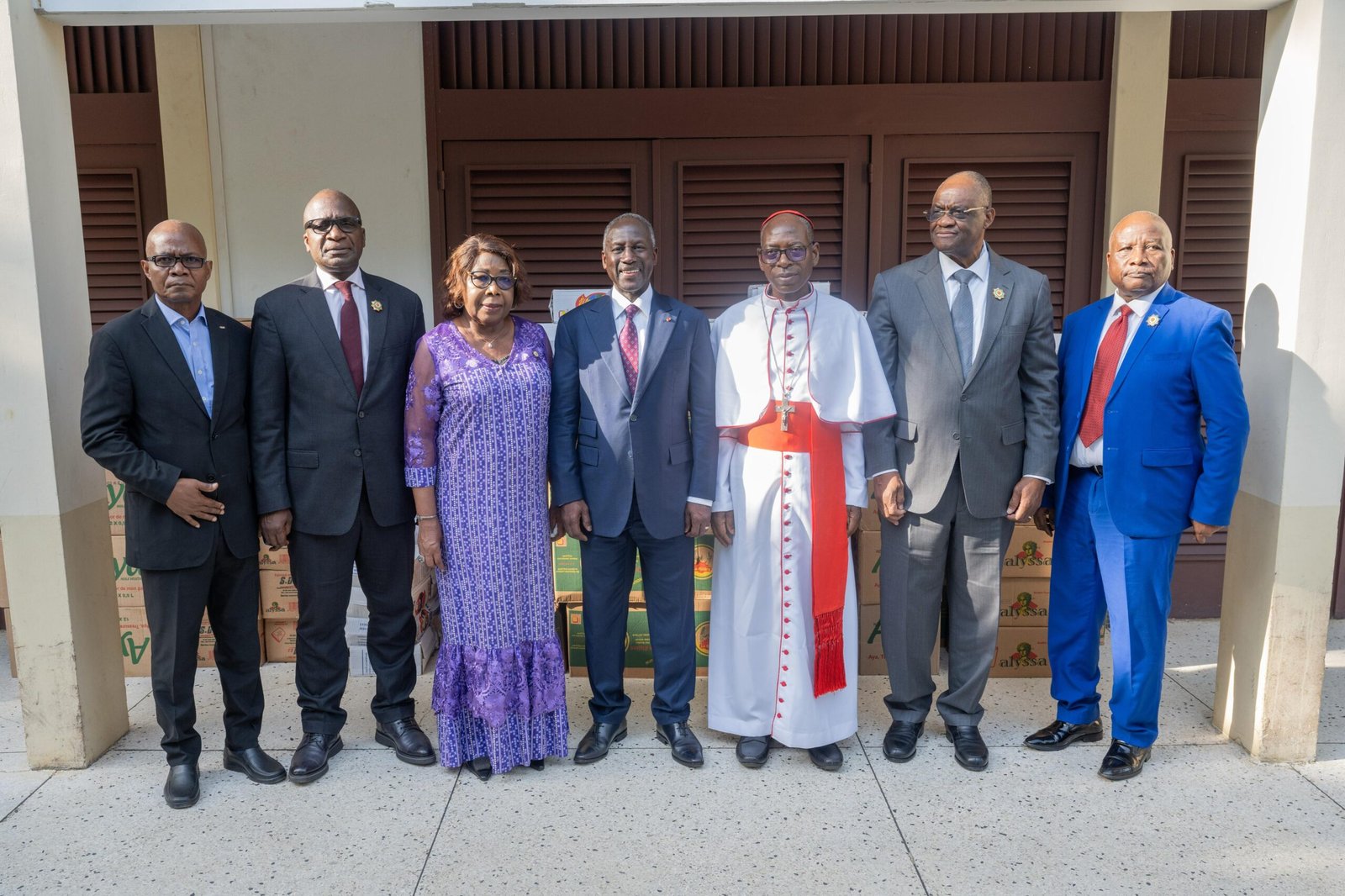CIV/Adama Bictogo en visite de courtoisie chez le cardinal Dogbo Bessi : «Nous avons besoin de prière»