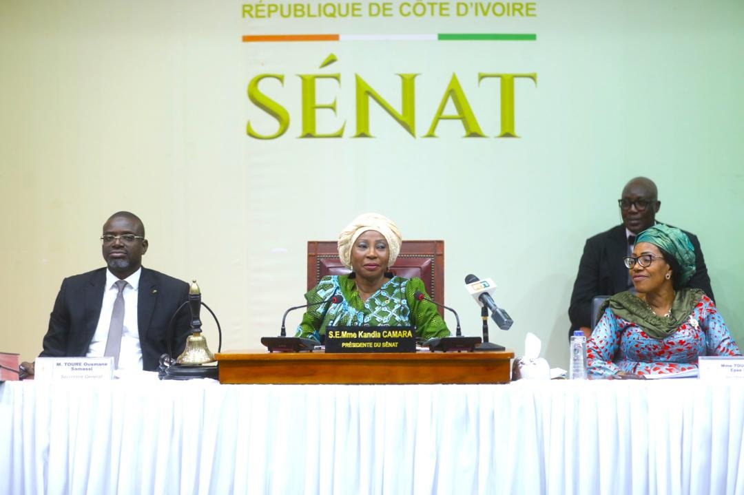 CIV/Fraude sur la nationalité ivoirienne, déclaration des naissances: Kandia Camara engage les Sénateurs dans la lutte et la sensibilisation
