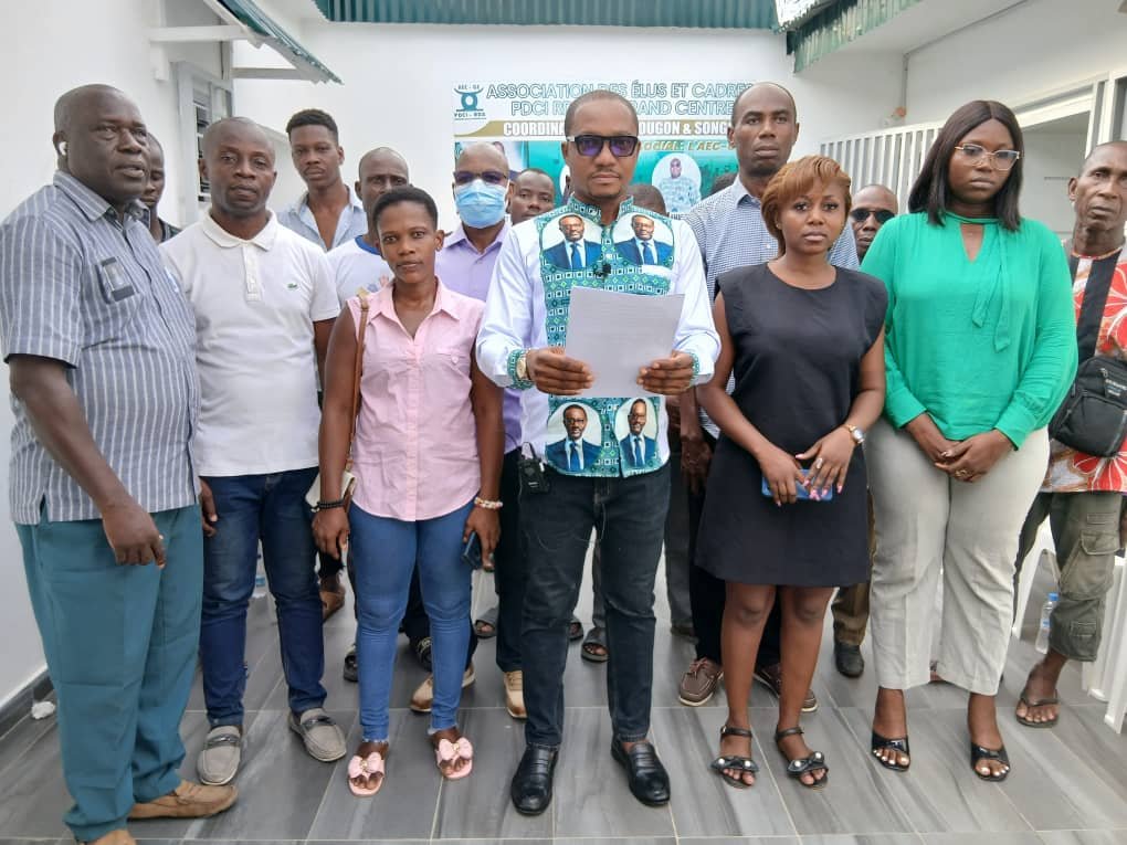 Côte d'Ivoire/Radiation de THIAM de la liste électorale: La jeunesse de l'AEC-PDCI-GC dénonce une cabale…