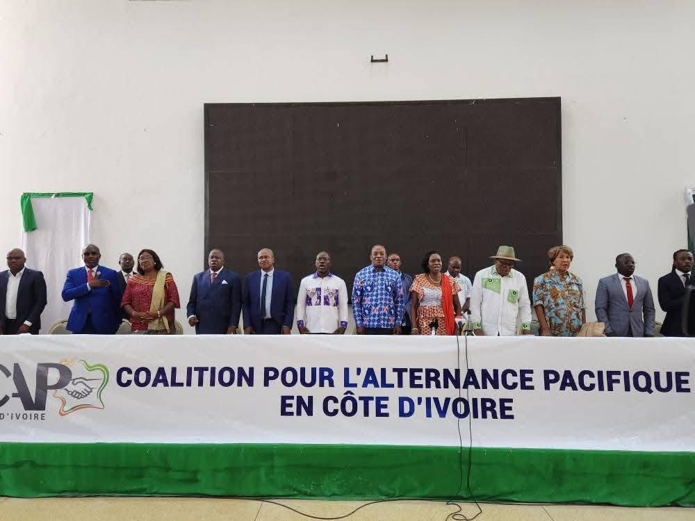 Présidentielle d'Octobre 2025, l'opposition émet des réserves et annonce  un grand meeting de protestation le 31 Mai à Abidjan