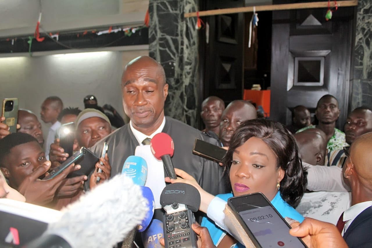 Fin du Procès Valérie Yapo-PDCI-Thiam : Qui a gagné ? Me Alain Bokola explique