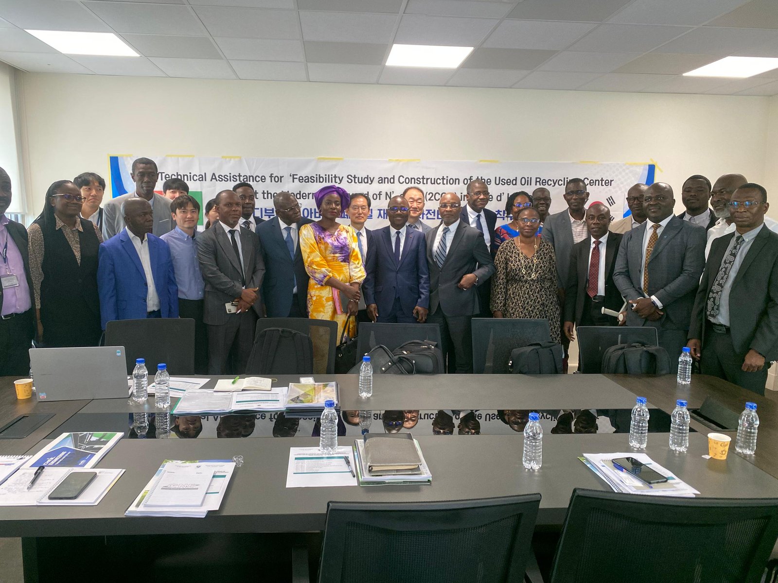 Abidjan/Construction d’un centre de recyclage des huiles usagées à N’Dotré : L’étude de faisabilité lancée