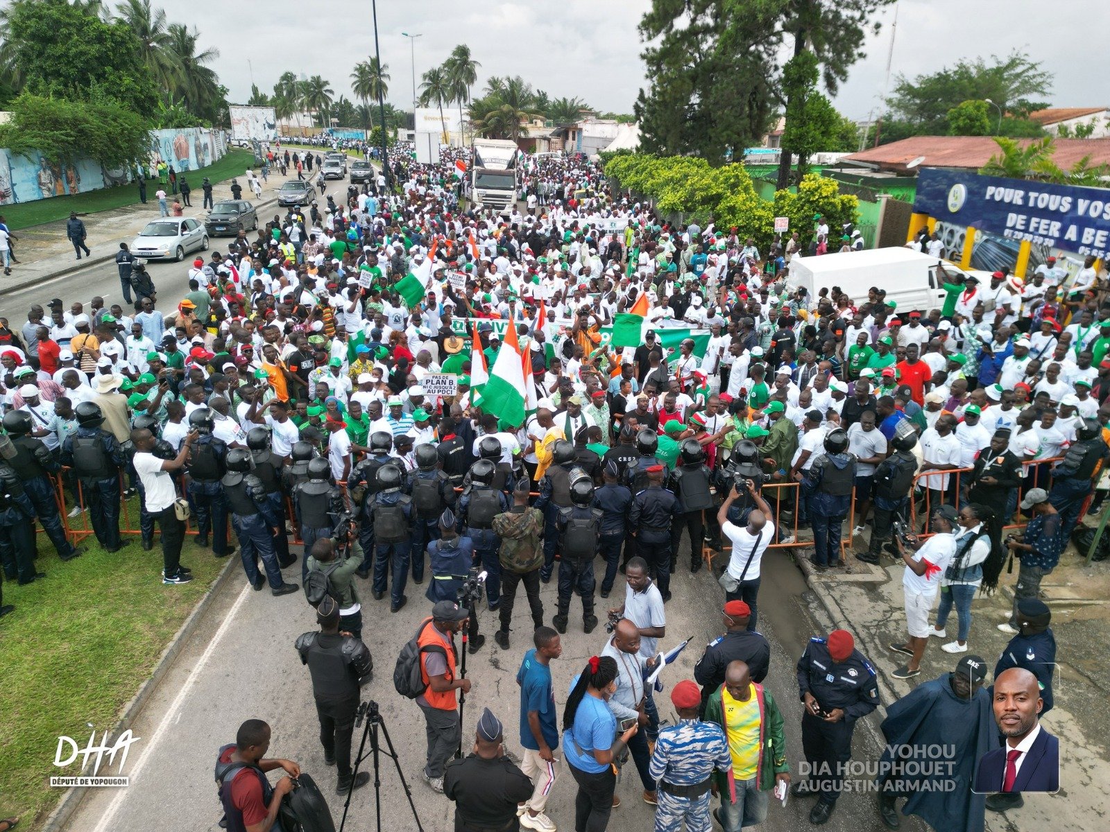 Manifestations à Abidjan, l’intérieur du pays, à Paris : Opposition-Pouvoir, le PDCI-RDA se démarque (opinion)