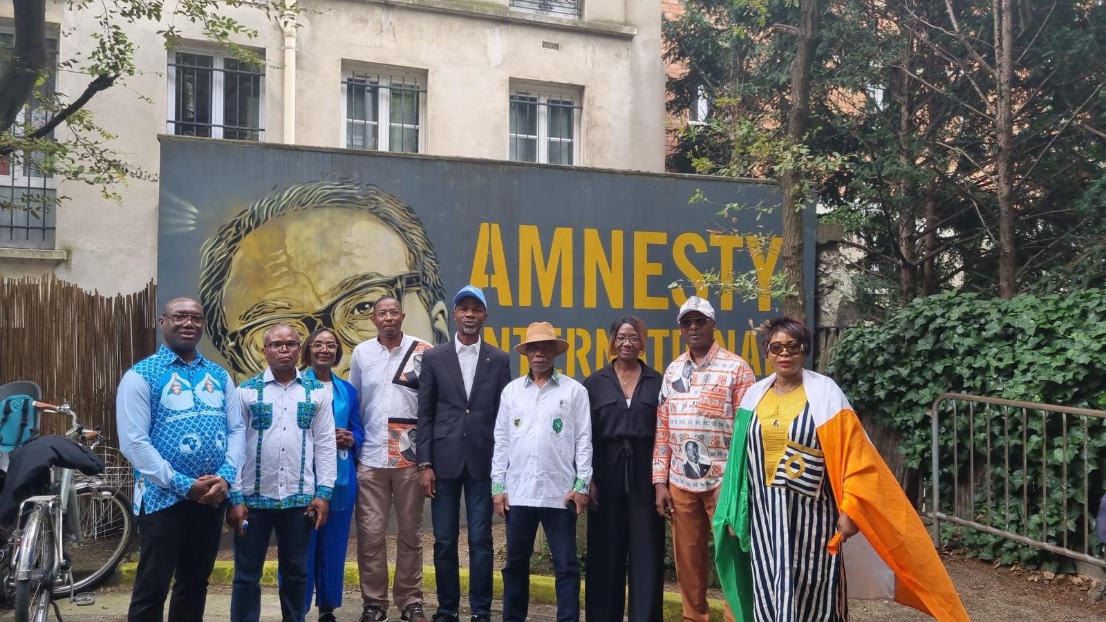 Paris (France)/Exclusion de candidats, 4e Mandat de Ouattara: Amnesty international a reçu une motion de la Diaspora (PPA-CI, PDCI, GPS) de France