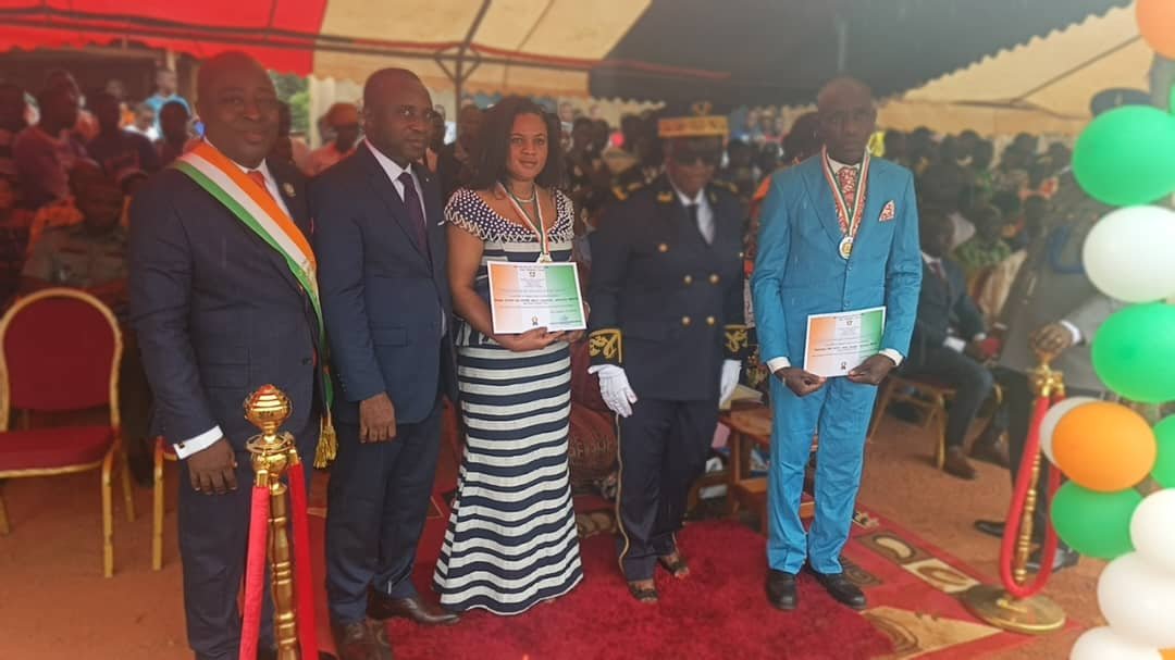 Indépendance à Gbagbam (Gbôklè): La Sous-préfète Zokora Flora Kouassi célèbre le mérite des fonctionnaires et acteurs de développement