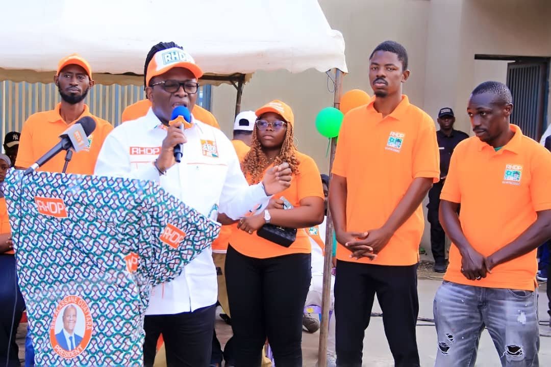 ‎‎Attécoubé/Présidentielle 2025: Danho Paulin met les jeunes du RHDP en mission pour la victoire d’Alassane Ouattara