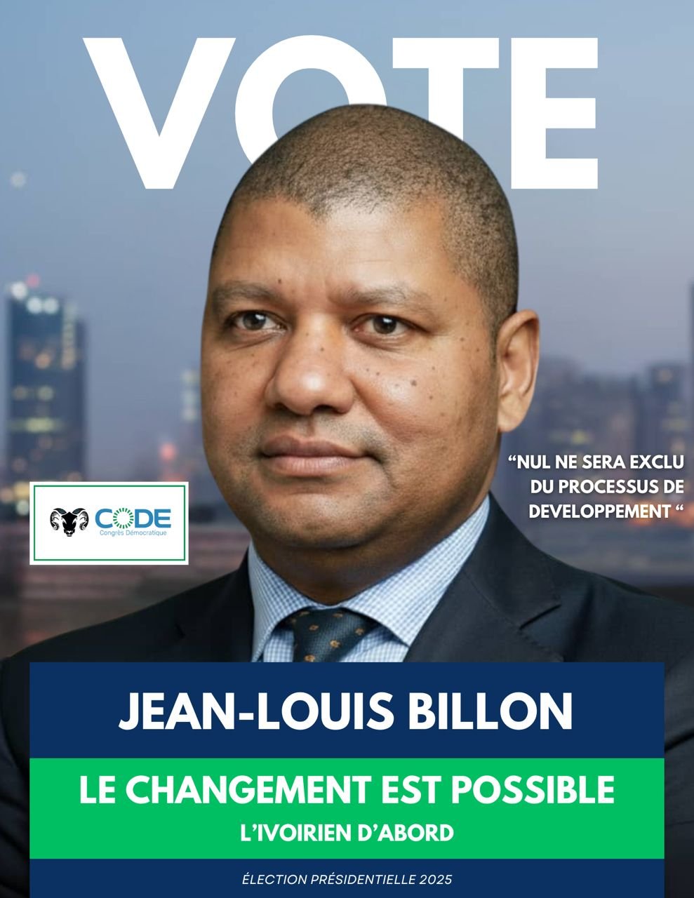 Présidentielle 2025: Jean-Louis Billon veut réaliser le nouveau « MIRACLE IVOIRIEN », selon Me Yao N’GUESSAN (Cour d’Appel de Paris)