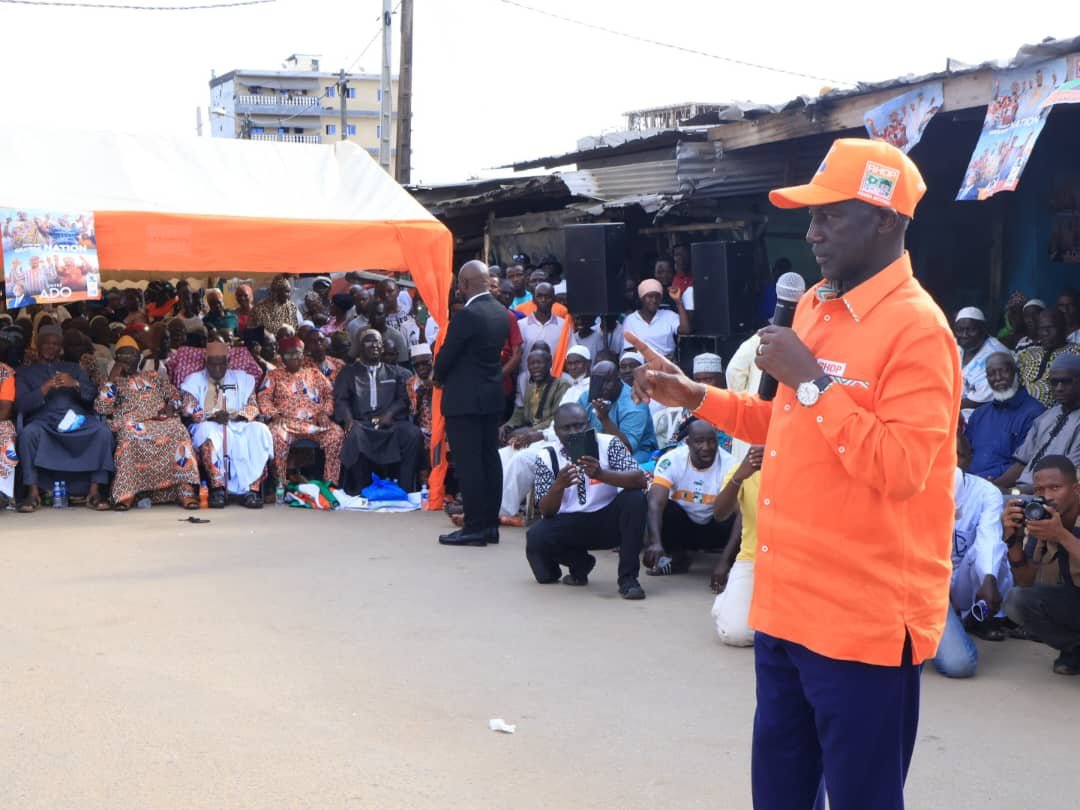 Campagne présidentielle à Yopougon: Bictogo au cœur des quartiers à Port-Bouët 2 et Sicogi pour expliquer la vision de Ouattara