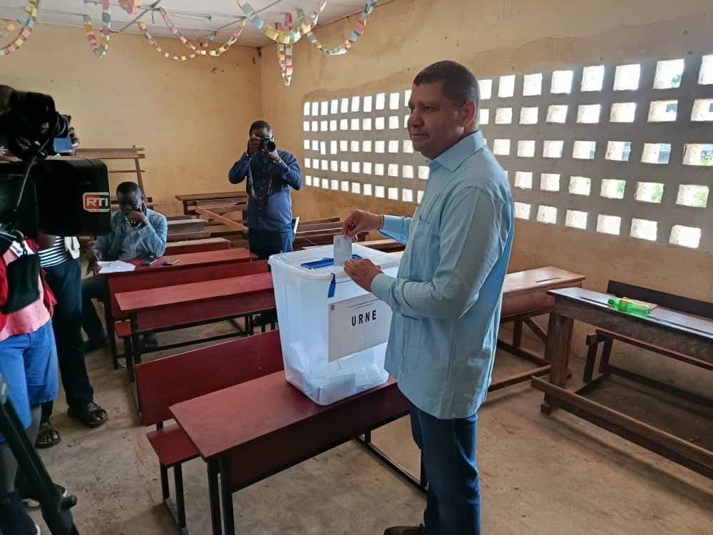 Côte d’Ivoire : Elections présidentielles, le Candidat Jean Louis BILLON après son vote à Dabakala se dit confiant