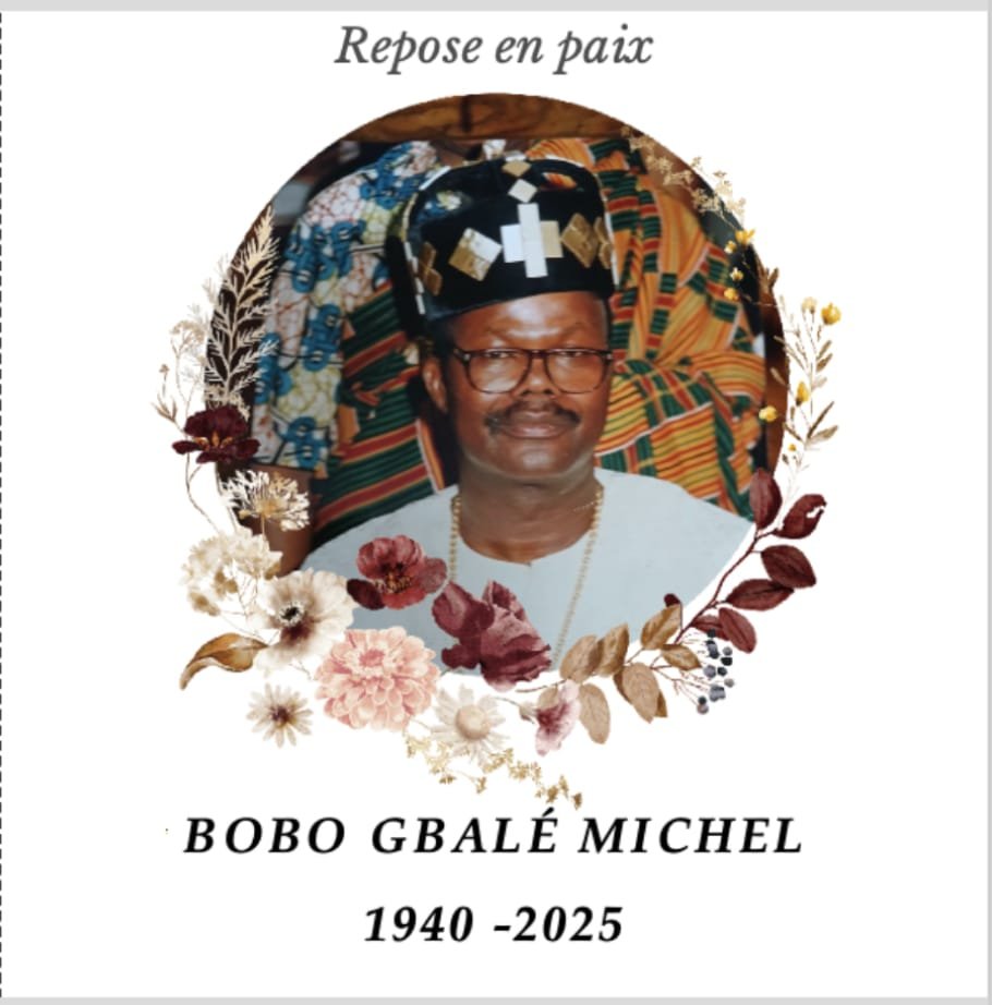 Décédé en France : Bobo Gbalé Michel sera inhumé le 14 mars à Guéménédou-Côte d’Ivoire (Fairepart)