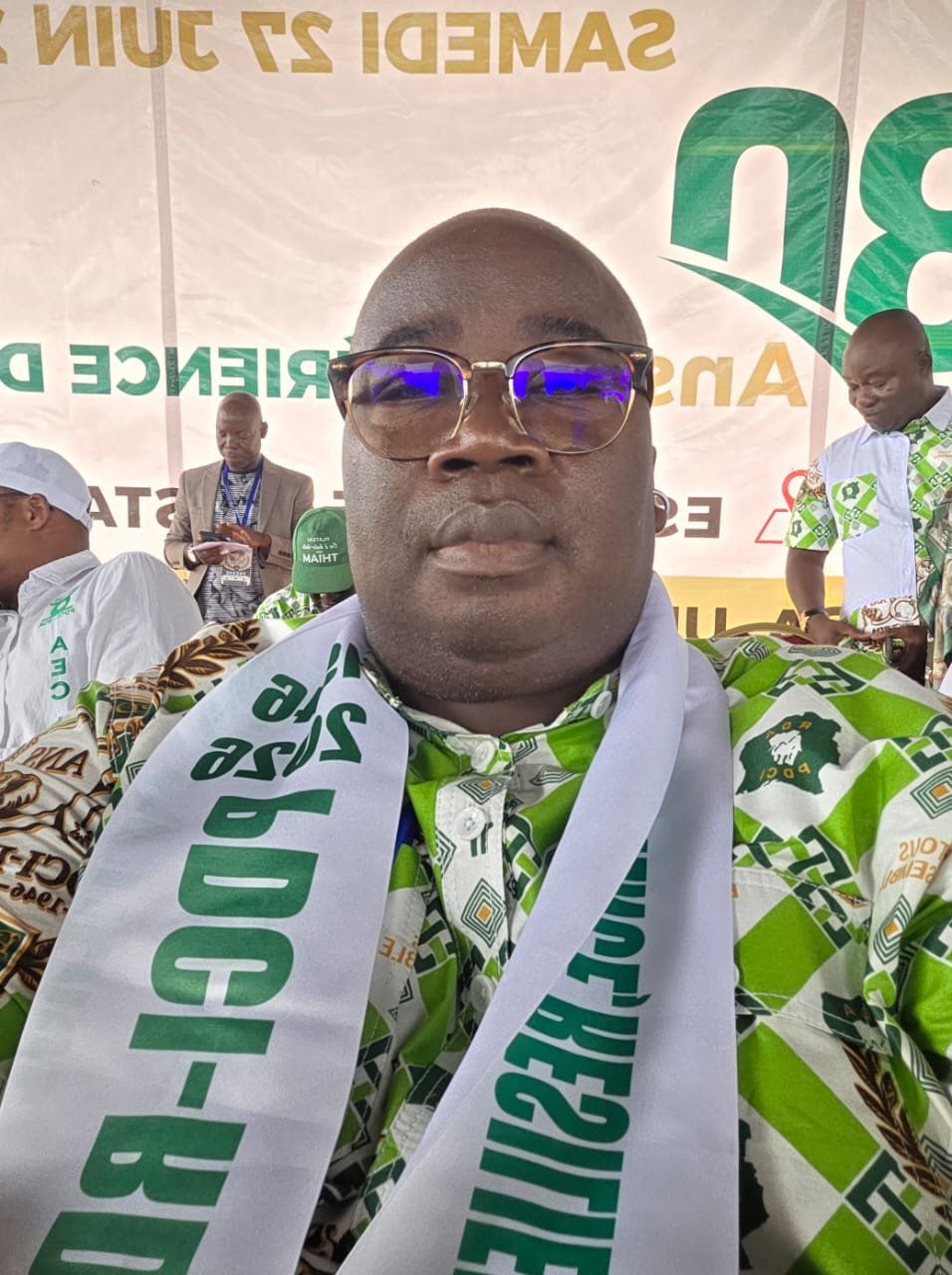 80 ans du PDCI-RDA : N'Guessan Amani Jacques au cœur de la grande mobilisation de Bouaké