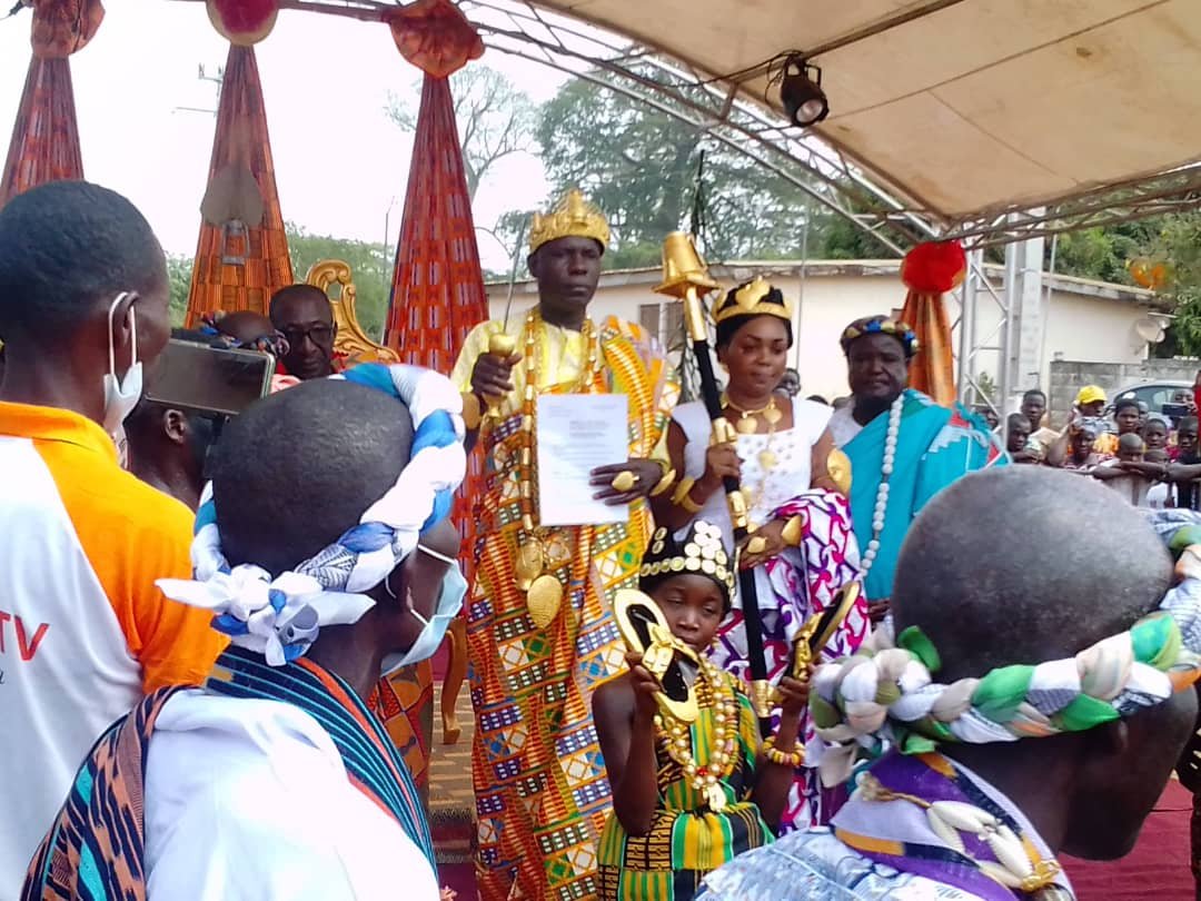 Chefferie traditionnelle à Angonda (Toumodi): Nanan Akpeha Konan 2 intronisé, la paix retrouvée