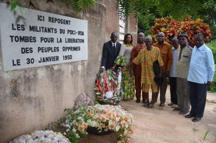 30 janvier 1950-30 janvier 2022 : Il y a 72 ans, les colons français massacraient sauvagement les militants du PDCI-RDA