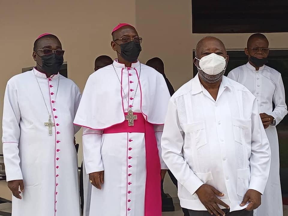 Côte d’Ivoire : Une Délégation d’Evêques chez Gbagbo Laurent