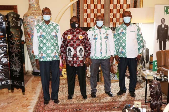 Pdci: Ce que Aké Elie, Koumoin René, Georges Ezaley et Elie Yobouet sont allés faire chez Bédié à Daoukro