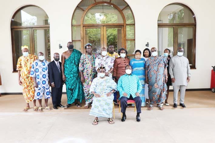 Daoukro: Le roi du Moronou reconnaissant au président Bédié