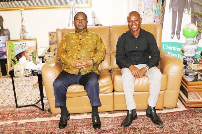 Avant son concert le 11 juin: Adéba Konan chez le Président Bédié