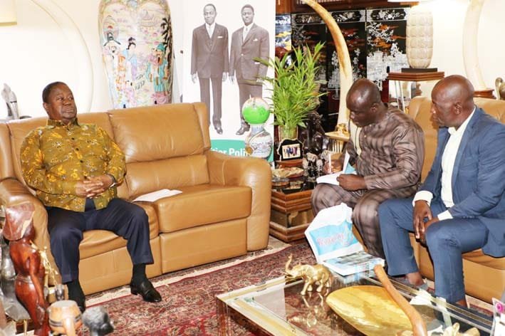 PDCI: Dr Yao Marcel Kouakou présente son livre-hommage à Auguste Dénise à Bédié