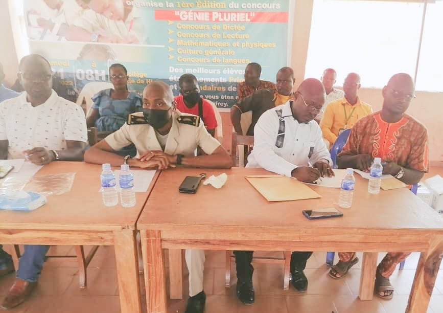 1ère édition de "Génie pluriel" à Hiré (Lôh-Djiboua)/Innocent Kouakou (initiateur) aux élèves: «Devenez des héros dans les études»