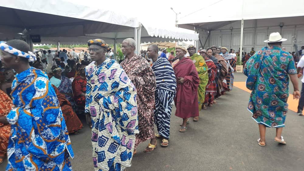 Obsèques de Marcellin Bédié (2e jour): La zone Centre du PDCI et des reines-mères du Ghana pleurent avec Henri Konan Bédié