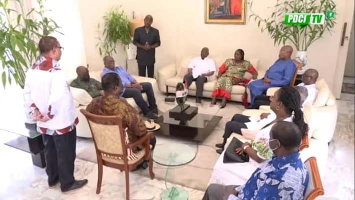 PDCI: Bédié est arrivé à Abidjan aujourd’hui pour répondre à l’invitation d’ADO, jeudi prochain