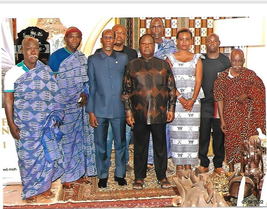 Bouaflé/Décès de Nanan Konan Kouakou Léon: Bassy-Koffi a conduit une délégation à Daoukro chez Bédié