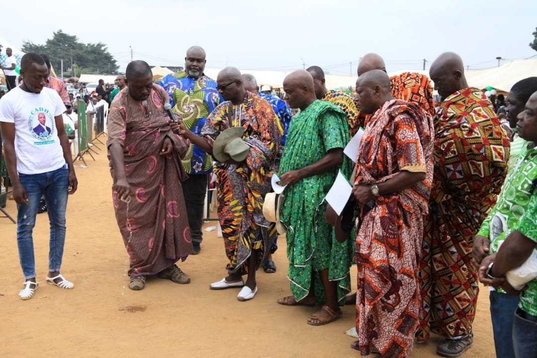 Municipales 2023 à Yopougon: En soutien à Dia Houphouët, des chefs Atchan envoient un message fort à Bédié et au PDCI