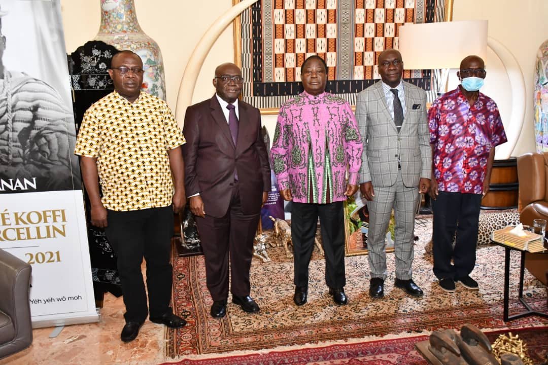 Pdci-Rda Aboisso : Le vice-président N’gouan Jérémie, inconsolable, chez Bédié à Daoukro