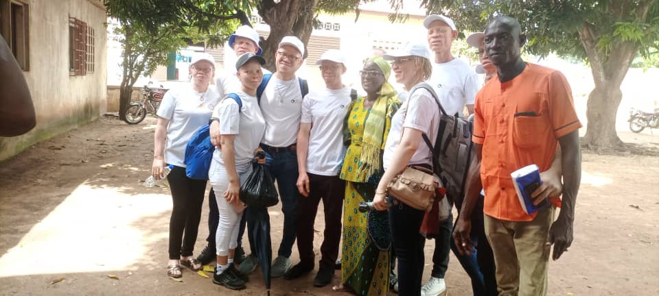 Bouaflé: L’Association «Albi'in» redonne goût et la possibilité d’exercer leur citoyenneté de façon active et dynamique aux albinos
