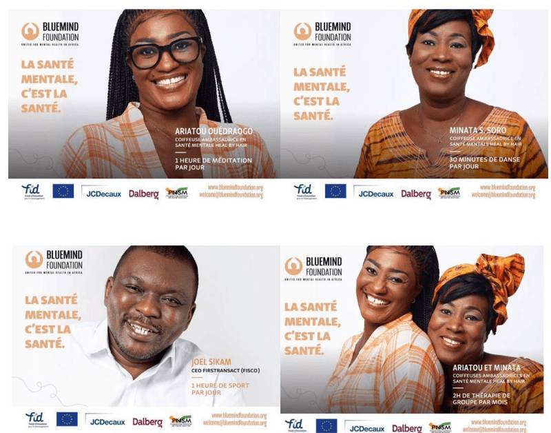 Bluemind Foundation lance une campagne de sensibilisation panafricaine sur la santé mentale d’une ampleur inédite à Abidjan, Douala et Yaoundé.