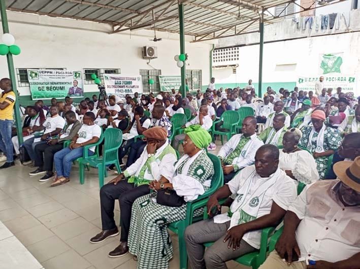 13e Congrès du PDCI: L'Union des Enseignants du Préscolaire et du Primaire, militants, soutient la candidature de Bédié