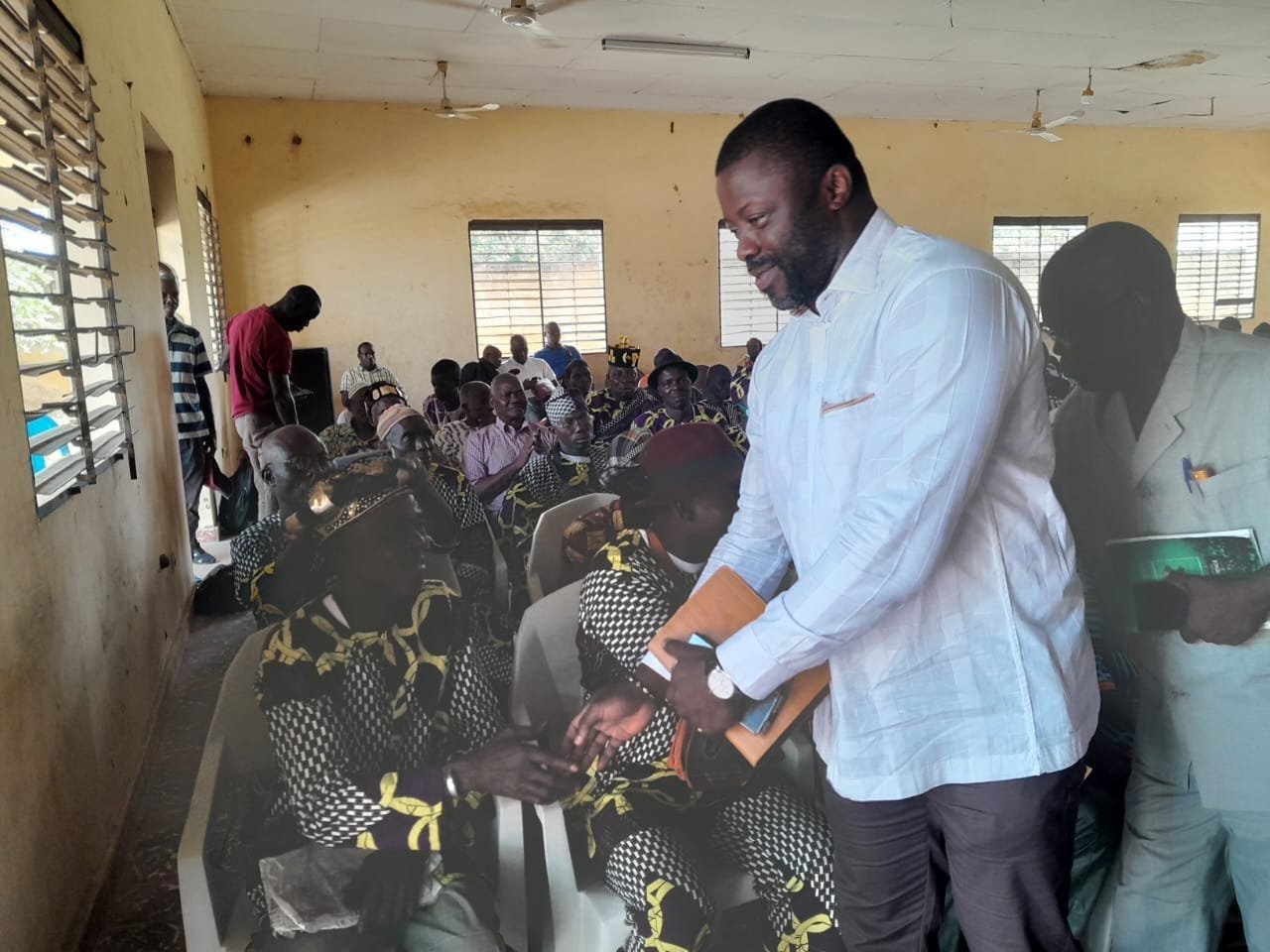 PDCI/Elections 2023: Les chefs traditionnels de M’bahiakro ont fait leurs choix, Diamala pour la mairie et Adam-Kolia pour la région de l’Iffou
