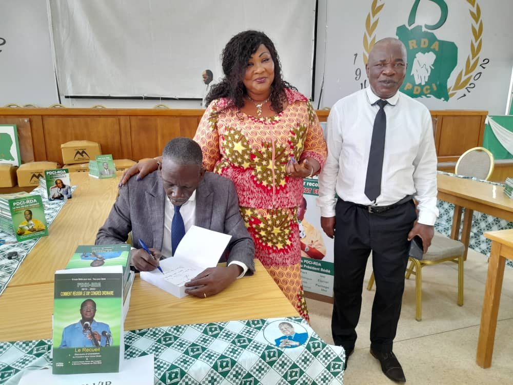 Vie du PDCI-RDA : Gnamien Yao sort un livre pour "réussir le 13<sup>e</sup> Congrès"