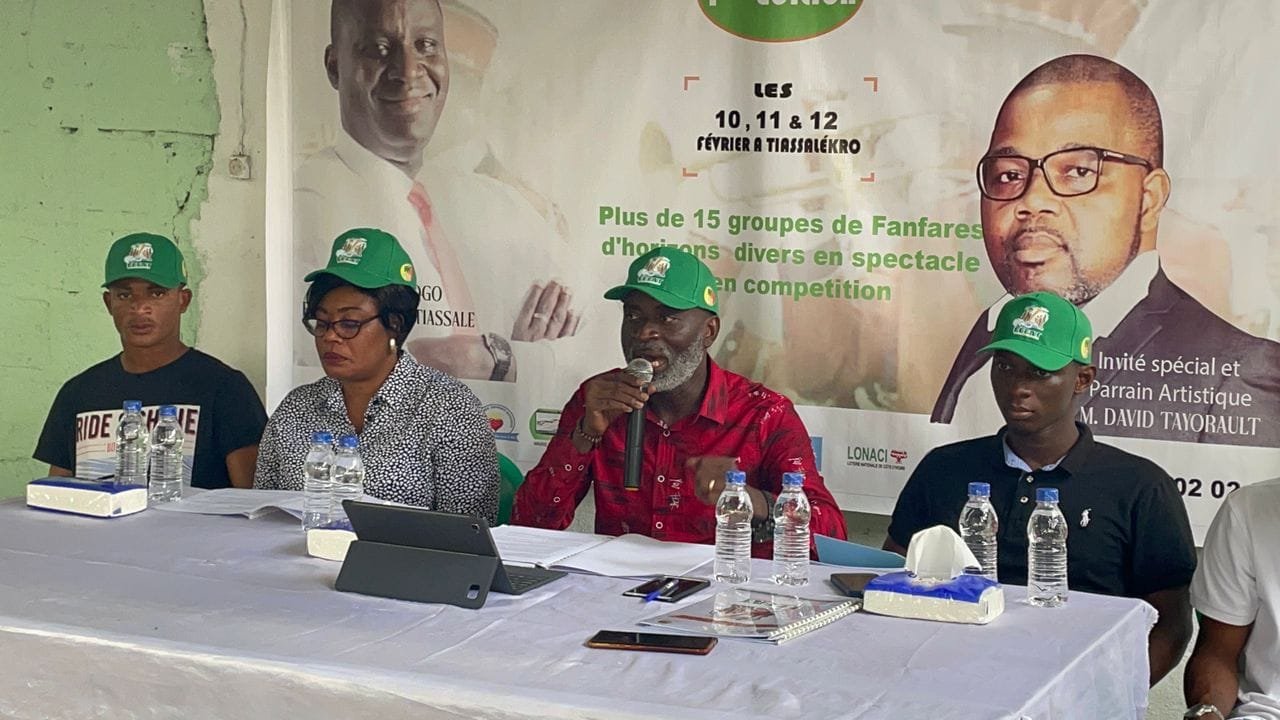Côte d’Ivoire : Tiassalé a son premier festival des fanfares, Wilfried Koffi explique