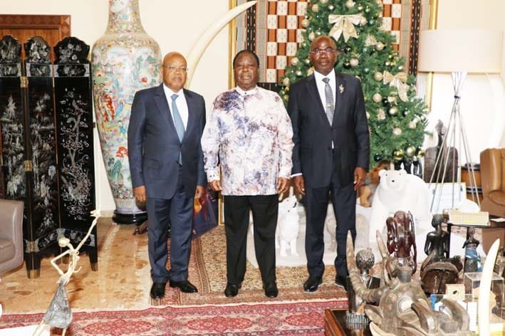 Pdci: Doho Simon et René Nétro chez Bédié, hier