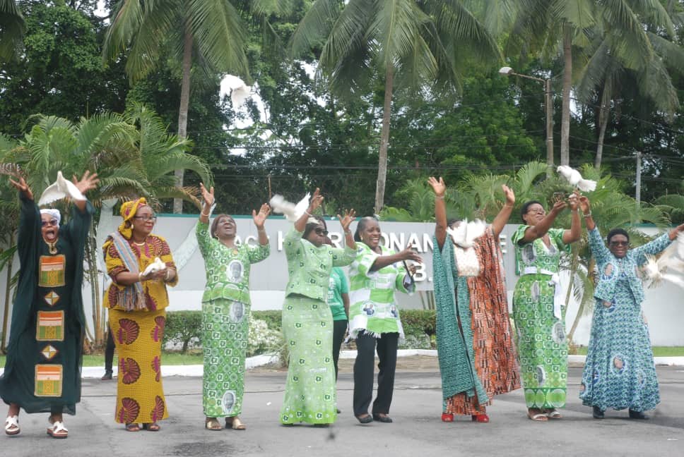 7eme C.E du PDCI : Les femmes mobilisées s’engagent pour la paix au sein du parti et en Côte d’Ivoire
