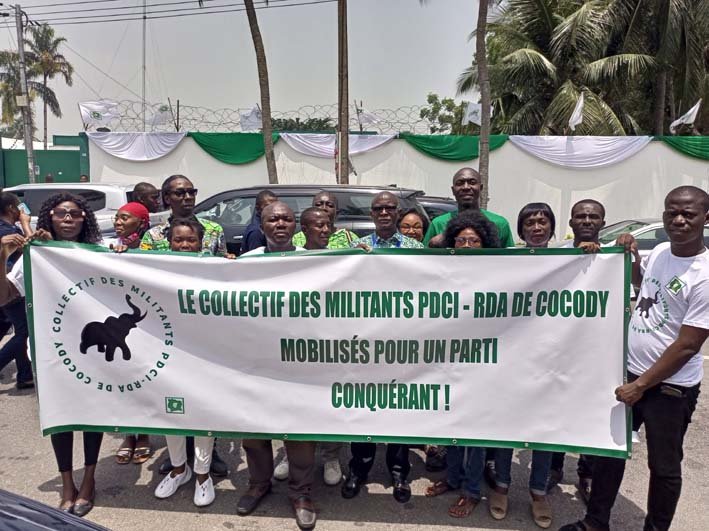7ème congrès extraordinaire: Le Collectif des militants PDCI de Cocody l’a prédit et c’est arrivé