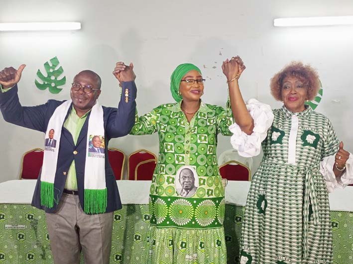 Municipales à Treichville: Germain Kouassi-Lenoir et Nana Fadiga font bloc derrière Aminata N’diaye pour faire triompher le PDCI