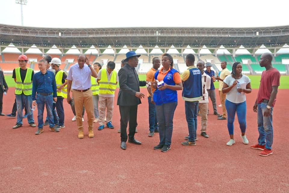 CAN 2023 / Stade de compétition, terrains d’entrainement et Cité CAN de San Pedro : Danho Paulin satisfait du niveau des travaux