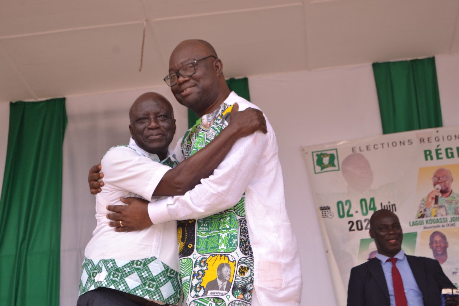 Municipales 2023 à Oumé: Koffi Bi François et ses partisans se rallient à Lagui Joachim
