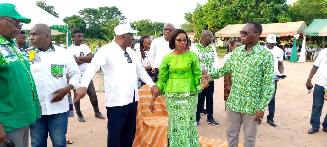 Didievi/Molonoublé: Les candidats présentés, Atsin Margueritte investie déléguée PDCI-RDA Didievi 2