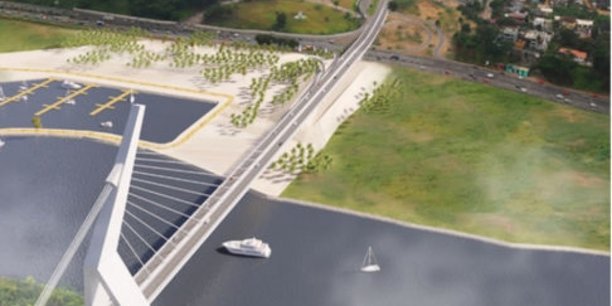 Dépollution de la baie de Cocody : Or donc le pont à haubans est une idée de l’architecte Pierre Fakhoury !