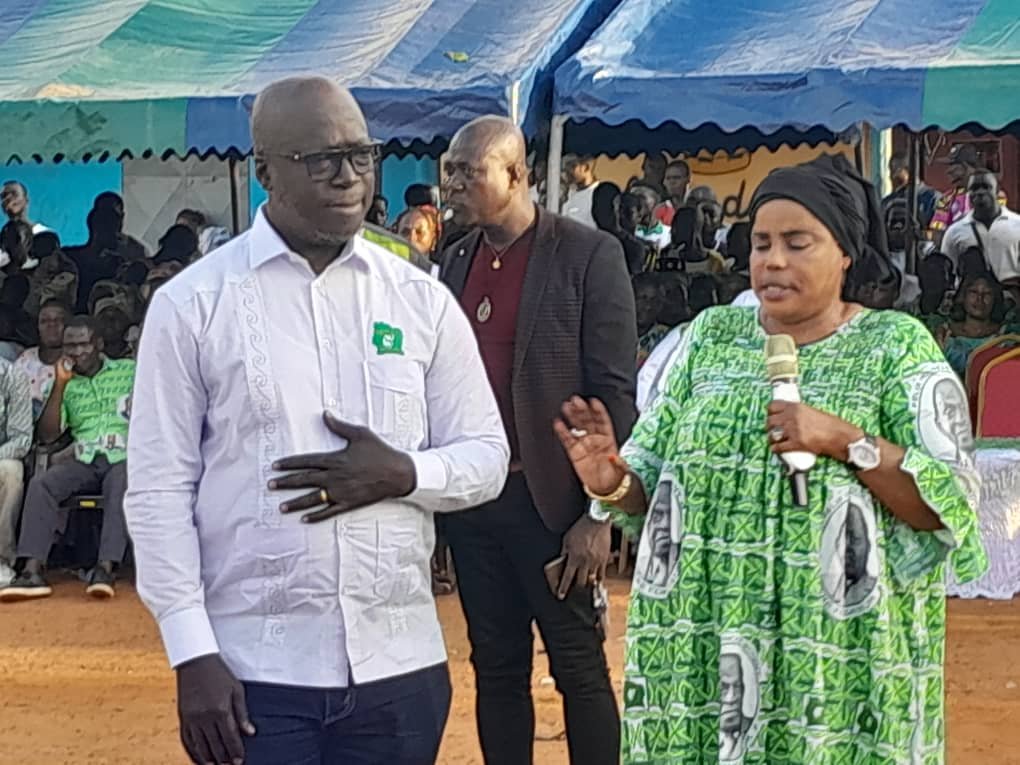 Municipales à Anoumamba: Véronique Aka présente Kassi Enguerran qui prédit une victoire du PDCI à 100% dans le Moronou