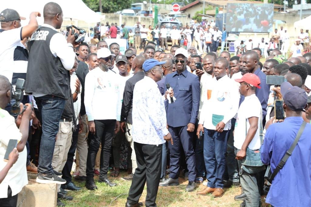 En meeting à Toumodi : Ahoussou-Kouadio, candidat Rhdp, continue de "draguer" les militants du PDCI avec le nom de Bédié