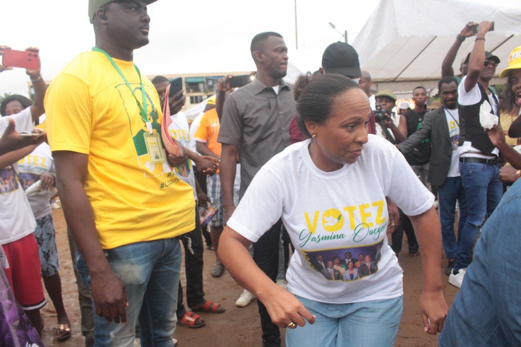 Election municipale à Cocody : Yasmina Ouégnin crée la sensation avec ses ‘’lêkês’’ et son discours