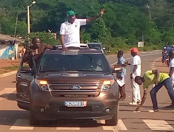 Ouellé-Daoukro : De gigantesques parades organisées pour célébrer la victoire du PDCI-RDA