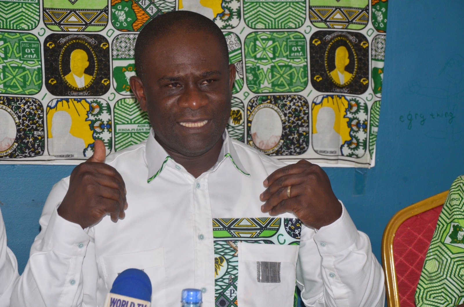 PDCI/Candidature de Guikahué et manipulation de l’opinion: Marius Konan répond à 13 questions directes des journalistes