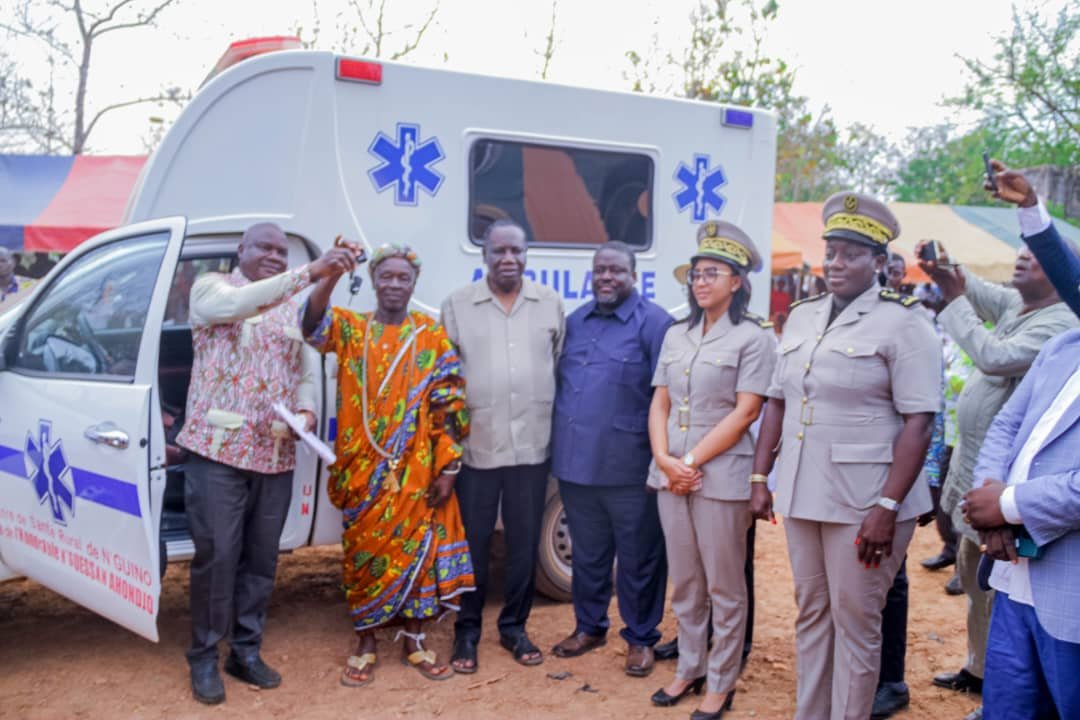 Côte d'Ivoire/Moronou: N’guessan Ahondjon (député d’Arrah) soulage les populations N'guinou (Bongouanou) avec une ambulance équipée