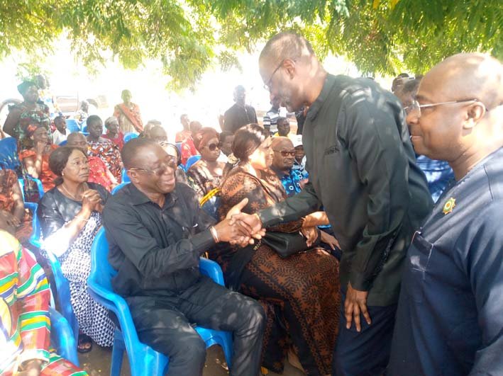 Pepressou (Daoukro): Tidjane Thiam exprime sa compassion à la famille Bédié