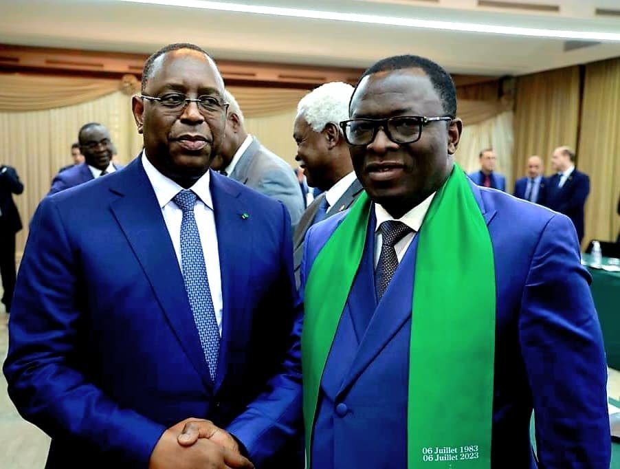 Assises sénégalo-marocaines de la décentralisation: Danho Paulin reçu par le président Macky Sall